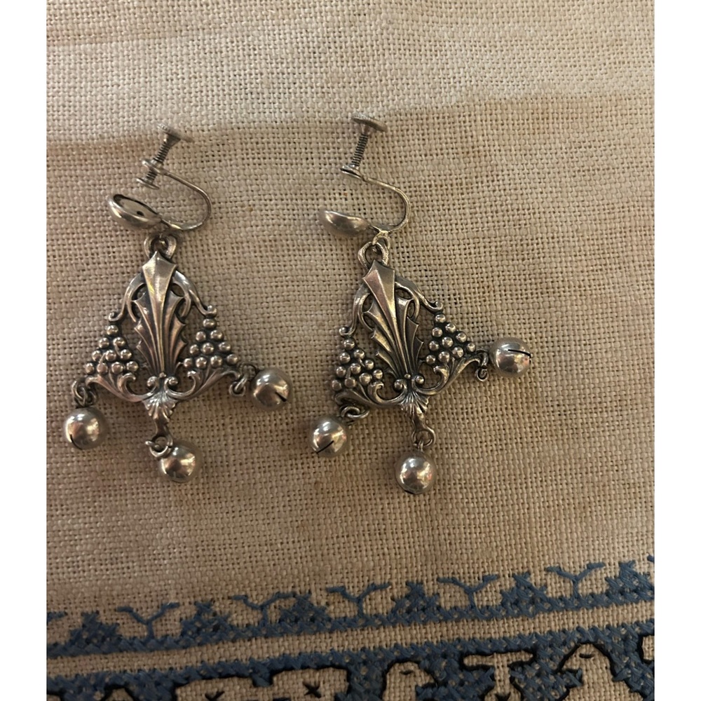 Cool VTG Sterling Earrings ✨